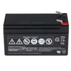 Alternative view of Battery 12V 1.2Ah rechargeable 05802001