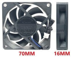 Cable Length 3 1/8 Inch DFH7015B Dc12V 0