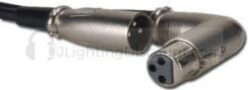 3 PIN XLR,RIGHT ANGLE PLUG ADA