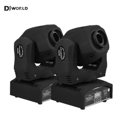 2PCS 60W LED Gobo Moving Head Lights DMX Controlled - Image 7