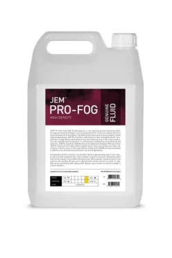 JEM Pro-Fog Fluid, High Density, 4x 5 l P/N 97120932