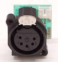 DMX-Branch4 - 5 Pin Female Midi PCB  27-001-0534 / A80-001-0051-00