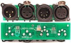 Sixpar 300 - LaDMX-08D XLR PCB  8010027703