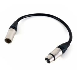 Power+Data Adapter XLR4-XLR5 0,25m