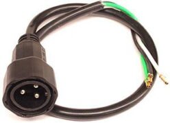 Level Q7 Ip - Male Power Connector  LEVELQ7IP-POWER-IN-WHIP