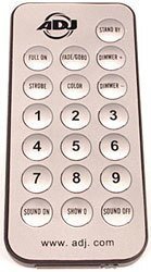 Mega Go Par64 Plus - Remote  UC IR