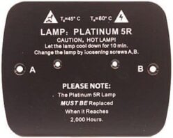 Platinum Beam 5R - Back Cover  Z-50101013914BH0
