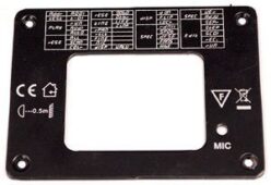 Vizi Scan LED Pro - Figure Display Plate  Z-80102010050BH