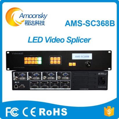 amoonsky led splicer 8k multi picture video processor sc368b for hd dot matrix led display - Image 9